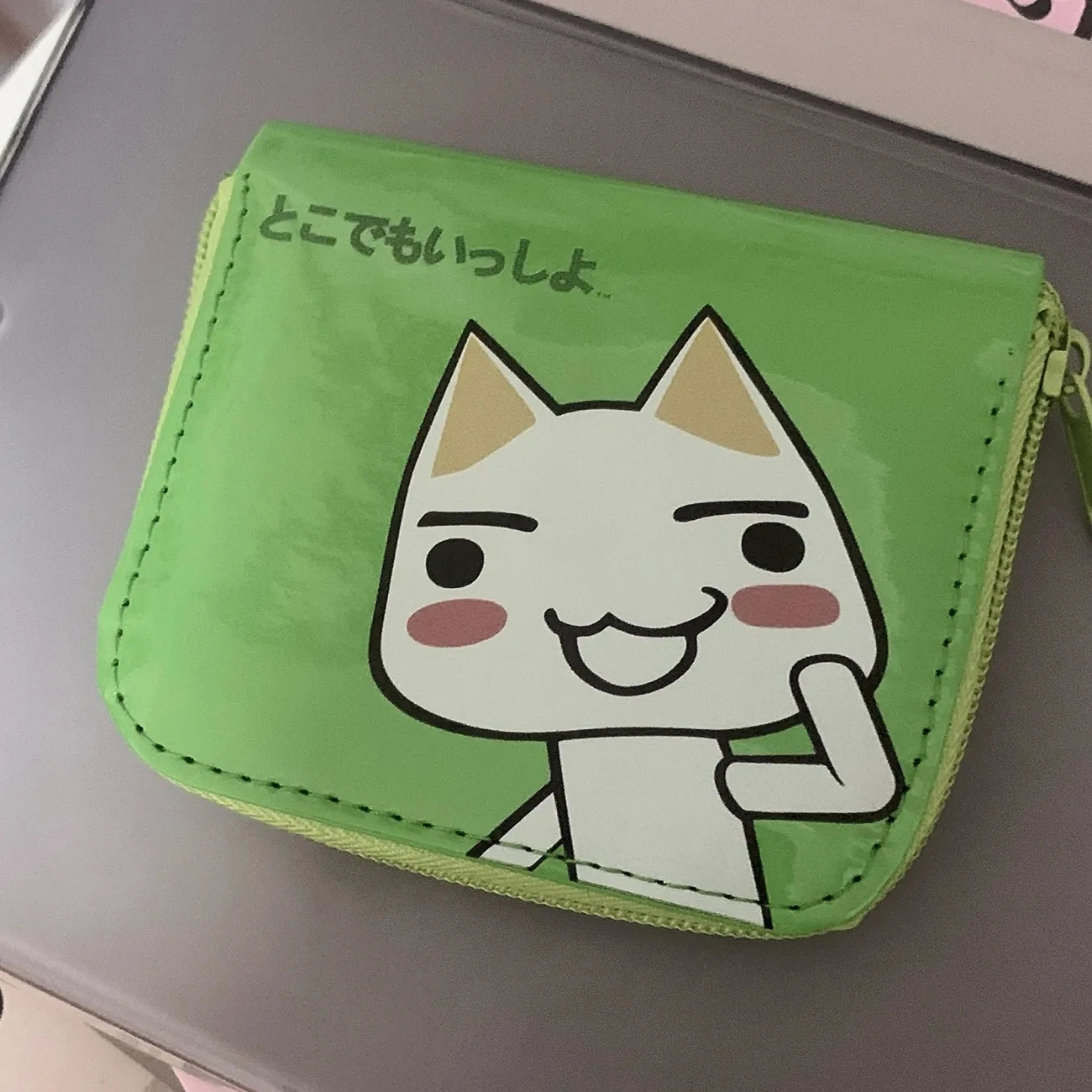 

Кошелек Toro Inoue с котом ПВХ