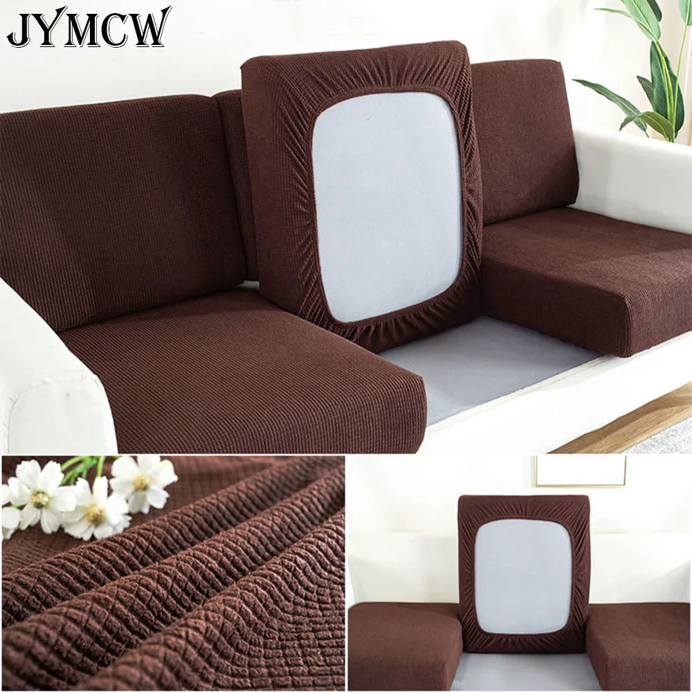 

Sofa cushion cover, removable and washable polar fleece stretch sofa cover, pet and children furniture protection cover