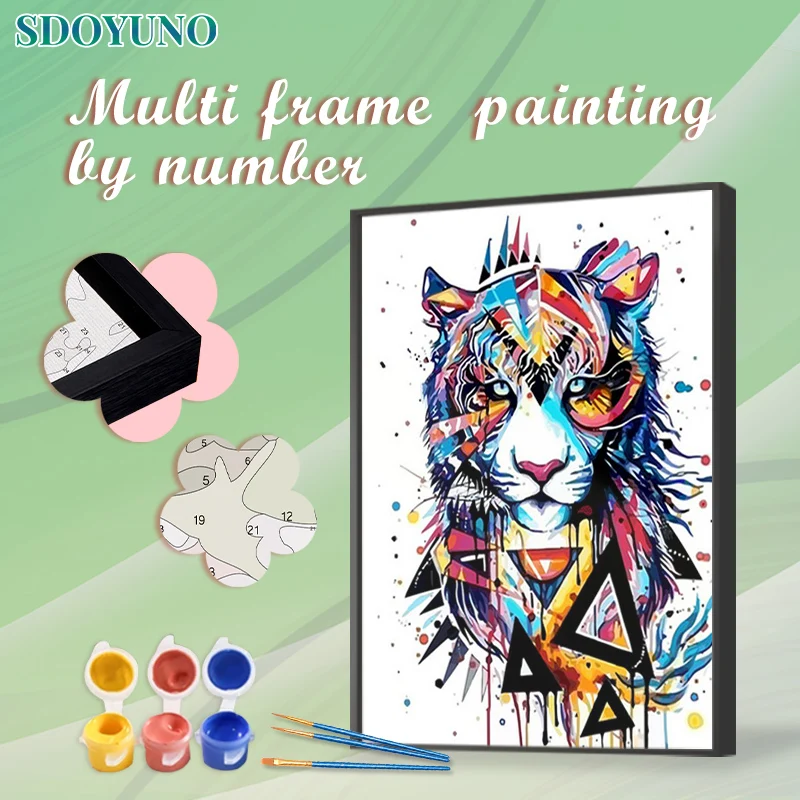 

Набор для рисования по номерам SDOYUNO, 60x75 см