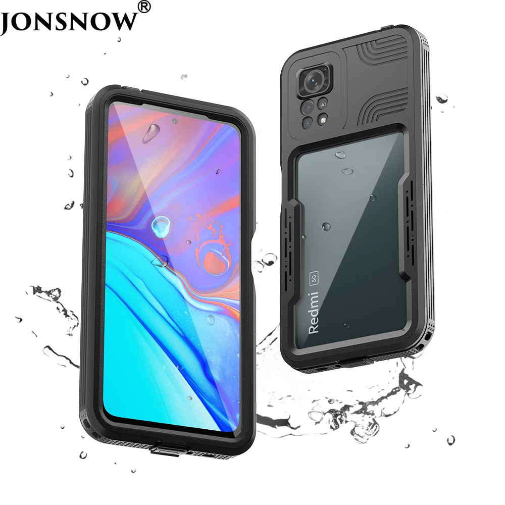 

Waterproof Case for Redmi Note 11 Pro Swimming Diving Outdoor Shockproof Case for Redmi Note 11s Full Protection Cover