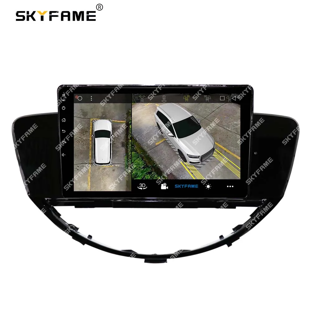 SKYFAME автомобильный каркас, адаптер Canbus, декодер, Android радио приборная, комплект панелей для Subaru Tribeca