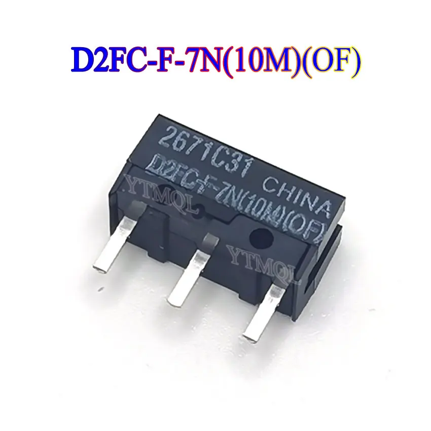 

Переключатели для мыши YTMQL D2FC-F-7N(10M)(OF), 2 шт.