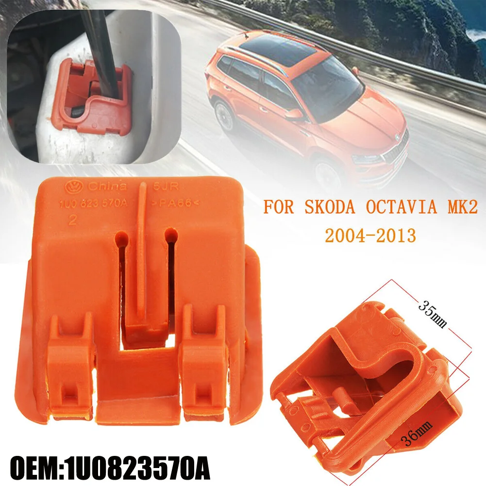 

Car Bonnet Hood Rod Holder For Skoda Octavia Fabia 1U0823570A Car Hood Bonnet Support Rod Stay Clip Interior Accessories