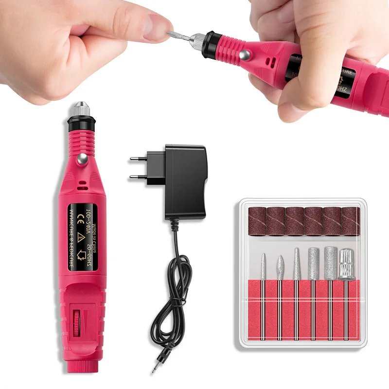 

20000/10000RPM Electric Nail Drill Machine Manicure Set Pedicure Nail Drill File Gel Remove Polishing Tools Portable Equipment