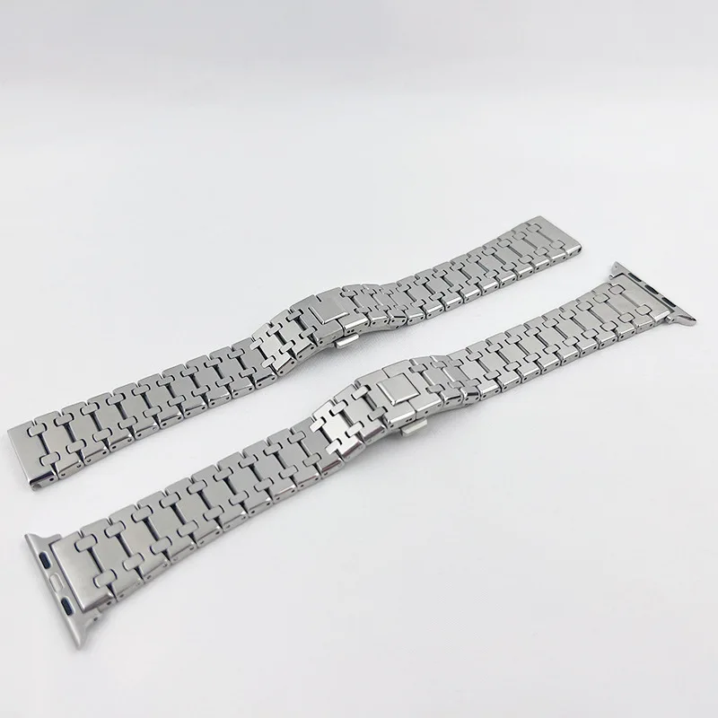 Luxury Stainless Steel Strap for Apple Watch 49mm Band Ultra Series 8 7 6 5 4 3 SE Metal Strap for iWatch 45mm 44mm 42mm 41mm
