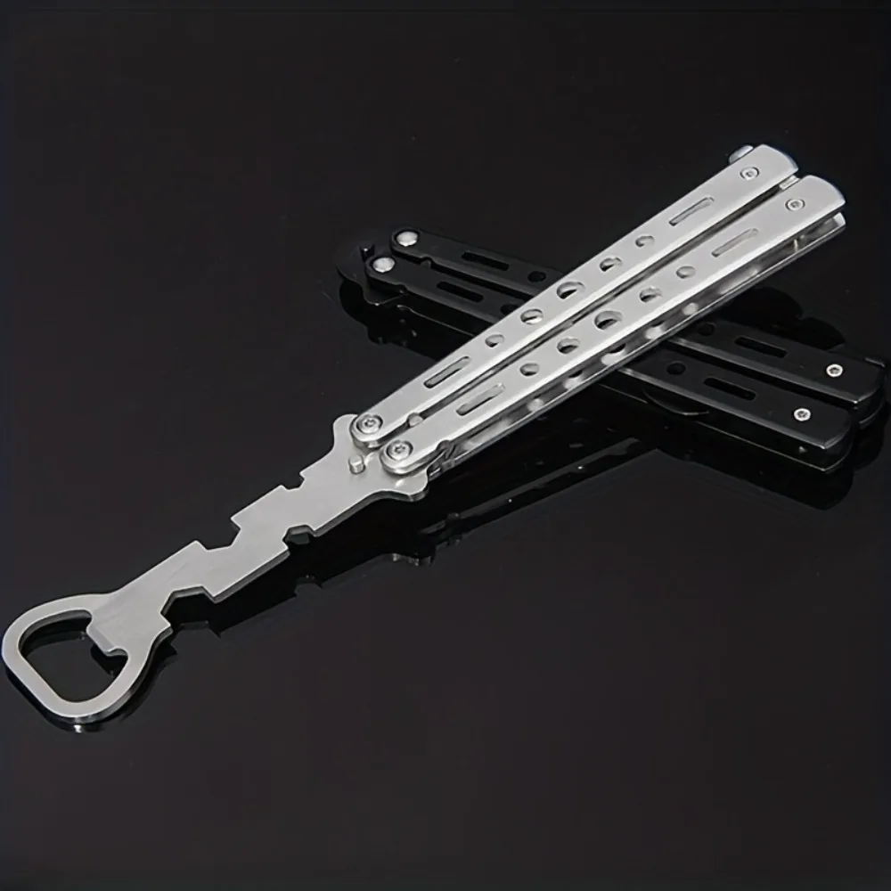 1 Шт. Открывалка Для Бутылок Металлический Нож-бабочка Пивных