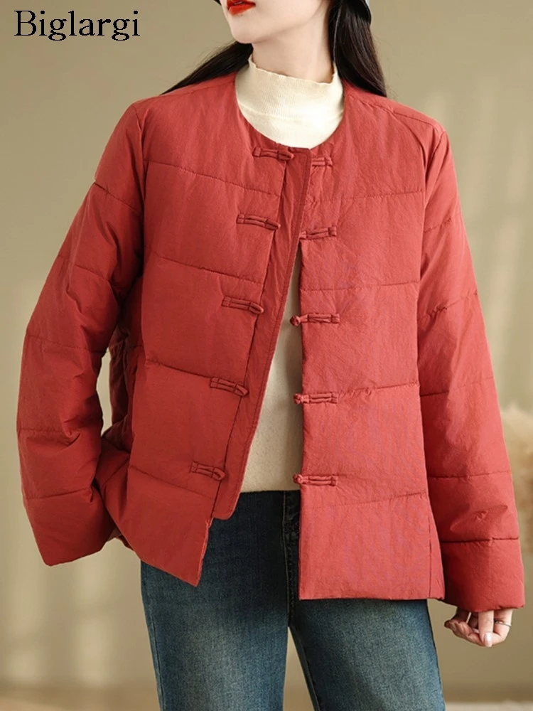 Зимнее стеганое хлопковое пальто женские повседневные модные свободные куртки