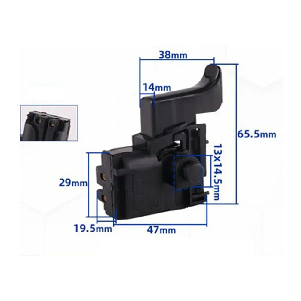 1 шт. переключатель управления скоростью перфоратора для электродрели Bosch GBH2-20SE/DSE