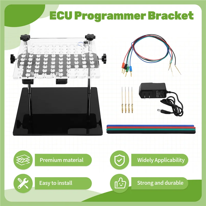 Фото X39A-LED BDM Frame Pro со зондами Таблица BDM для KESS KTAG FGTECH ECU Programmer Чип-тюнинг Инструмент Светодиодный программатор ECU Вилка стандарта США №3