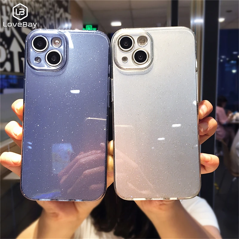 Модный Блестящий чехол карамельного цвета для телефона iPhone 13 12 11 Pro Max X XR XS Защита