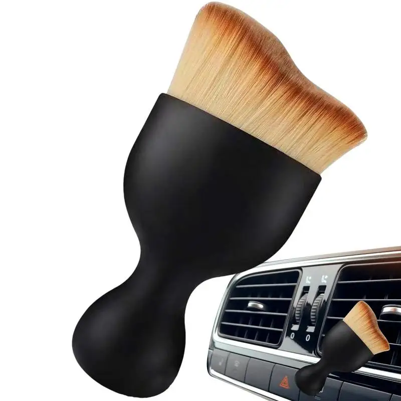 

Soft Hair Dust Cleaning Detailing Brush Air Conditioner Scrub Brush For Car Truck Duster Brush Car Interior Dust Removal Tool