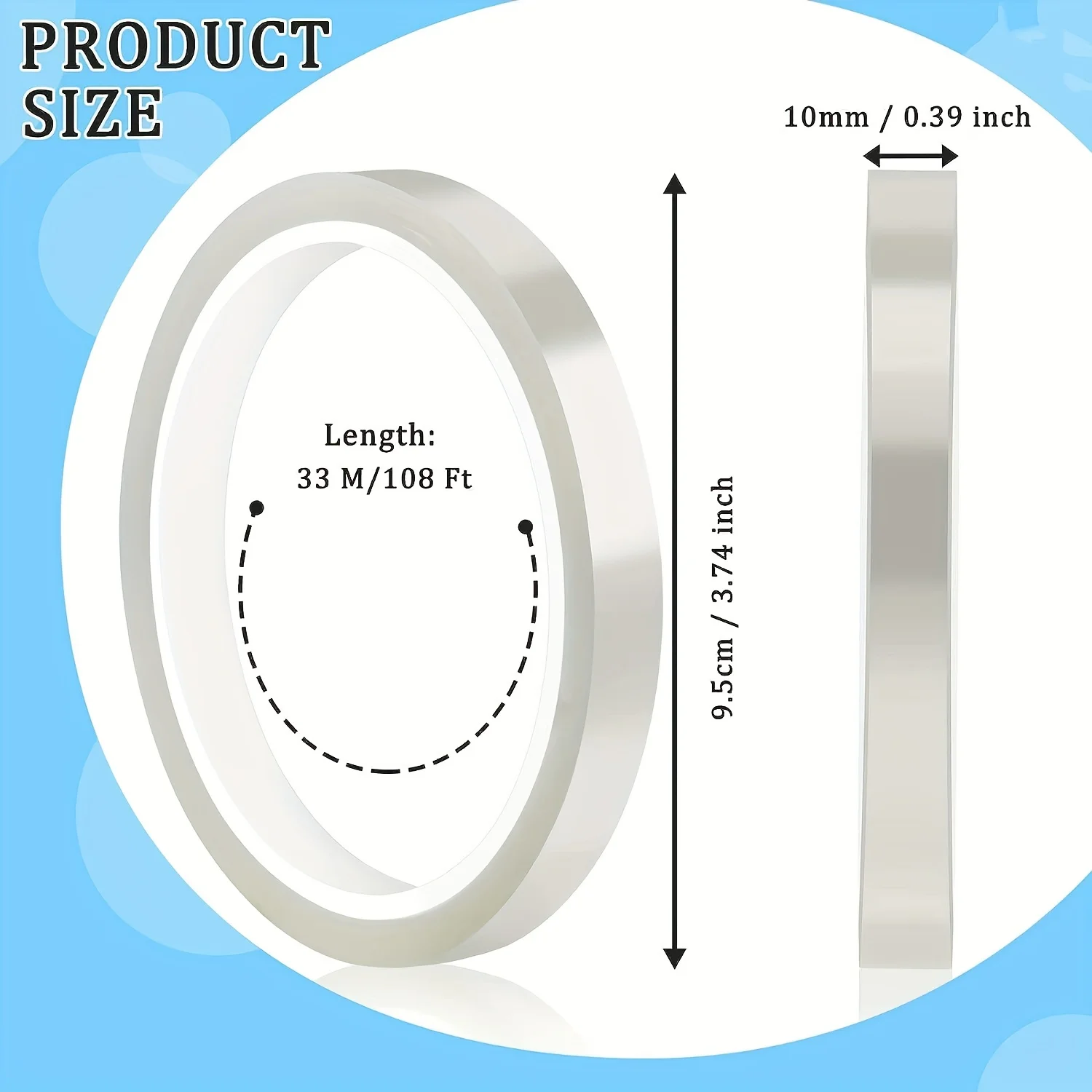 Многослойная термостойкая клейкая лента для самостоятельного сублимационного