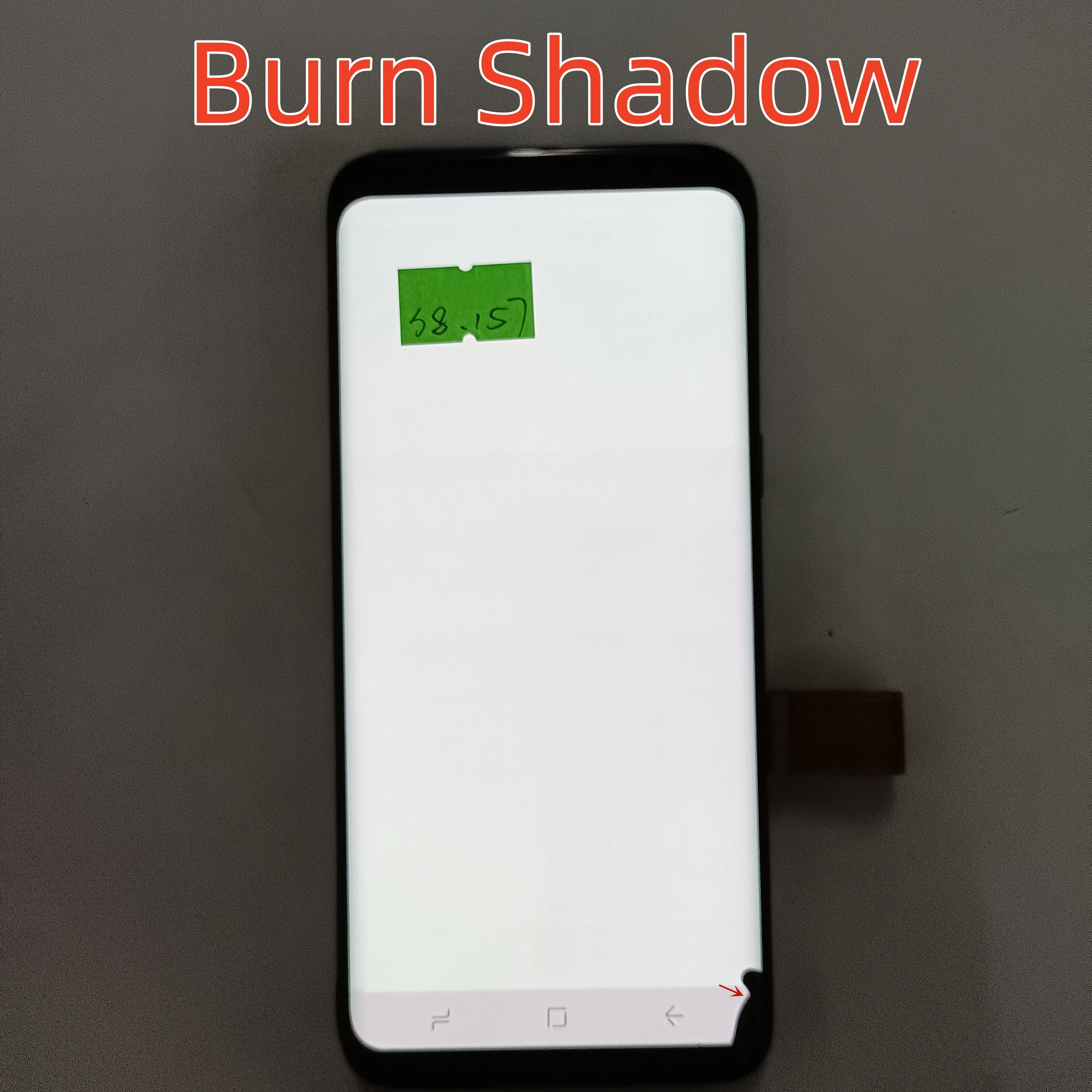 Original For Samsung Galaxy S8 LCD DisplaySM-G950FD G950A G950U G950F Touch Screen Digitizer Panel Assembly With Burn shadow images - 6