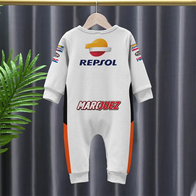 Develop The Best Gift For Honda REPSOL HRC Alpine Motorcycle GP Racing Team Motorcycle Cotton Onesie Hobby For Kids 4