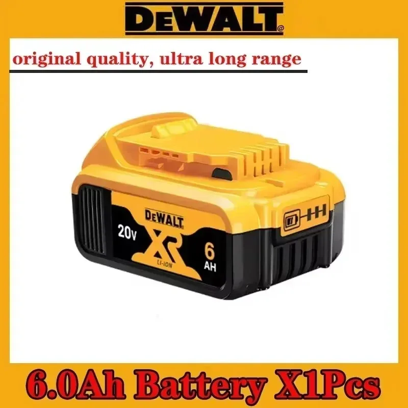 Фото Оригинальное зарядное устройство для электроинструмента DEWALT 20V6.0AH DCB115 DCB118 DCB200, сверхдлительный срок службы батареи №1