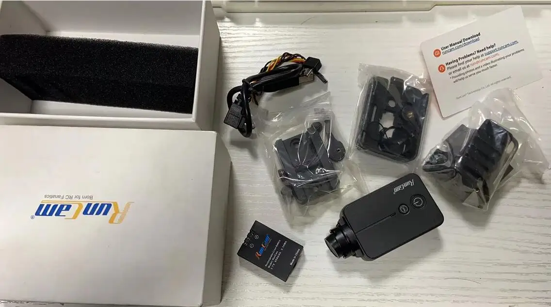 RunCam2 страйкбольная версия (объектив 16 мм) AS16 камера WIFI Поддержка 1080P 60fps RunCam 2 HD 5v-17v @