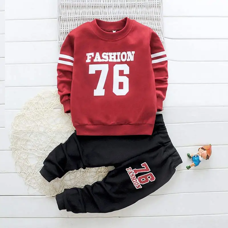 Toddler Boys Set Clothes 2022 Autumn Spring Hooded+Pant 2pcs Suit Outfit Children Clothing For Sets |