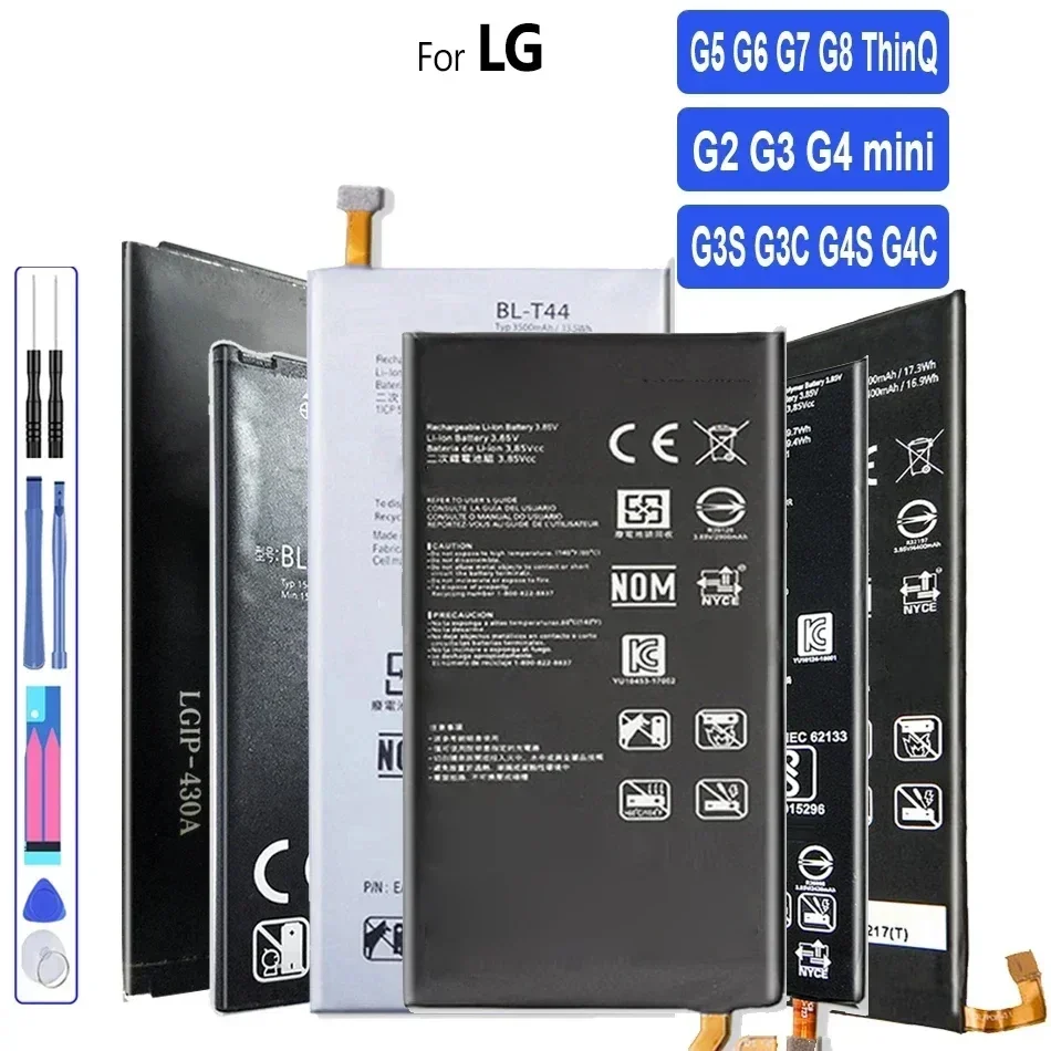 BL-42D1F Аккумулятор для LG G5 G6 G7 G8 ThinQ/G2 G3 G4 mini G3S G3C G4S G4C H850 H820 H830 H831 H840 H868 H860 LS992 US992 BL 42DIF