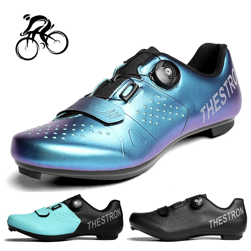 

Обувь для верховой езды разблокированная Мужская обувь для дорожного велосипеда износостойкие кроссовки на твердой подошве для горного ве...