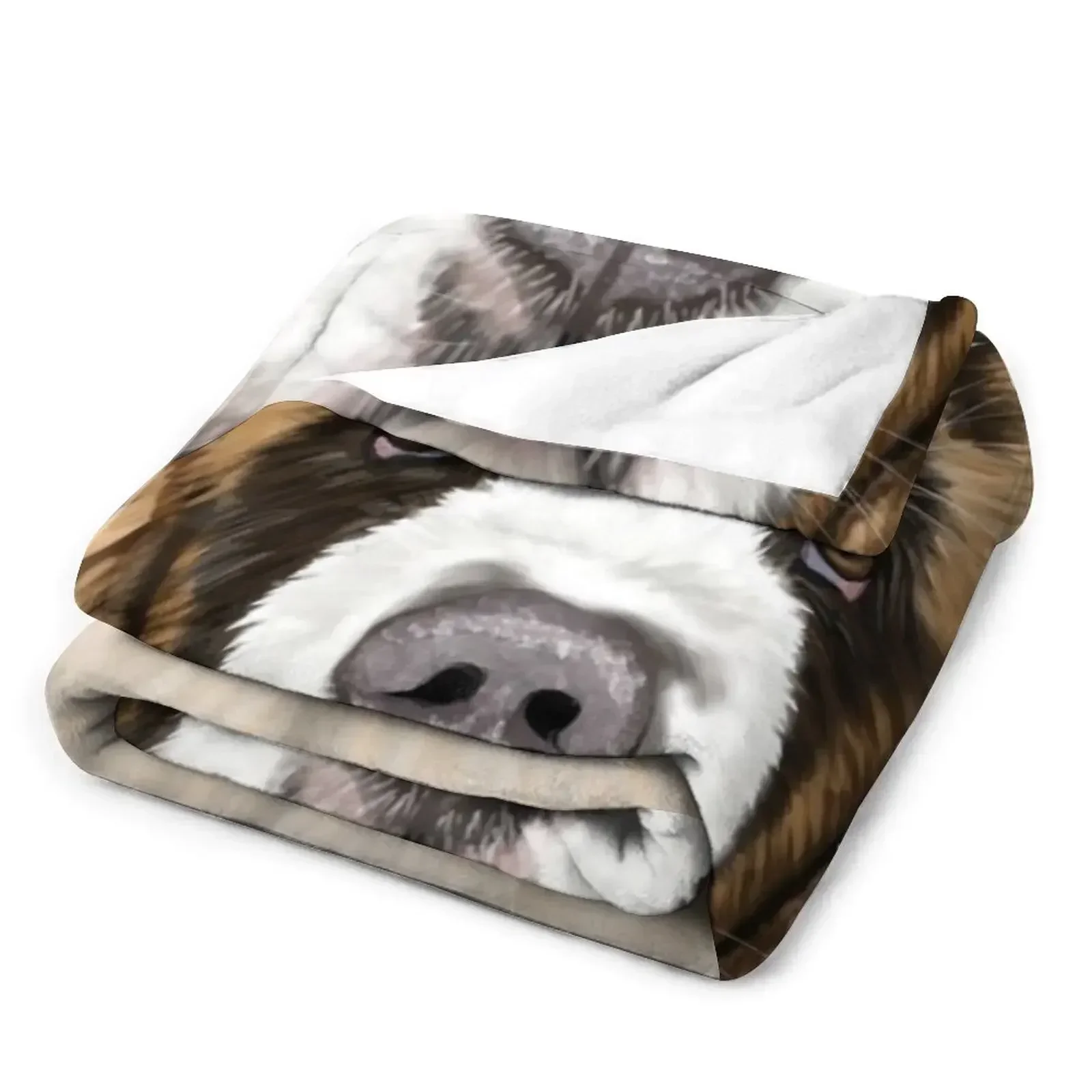 Одеяло для дивана St Бернар пупп мягкое тонкое летнее одеяло в клетку