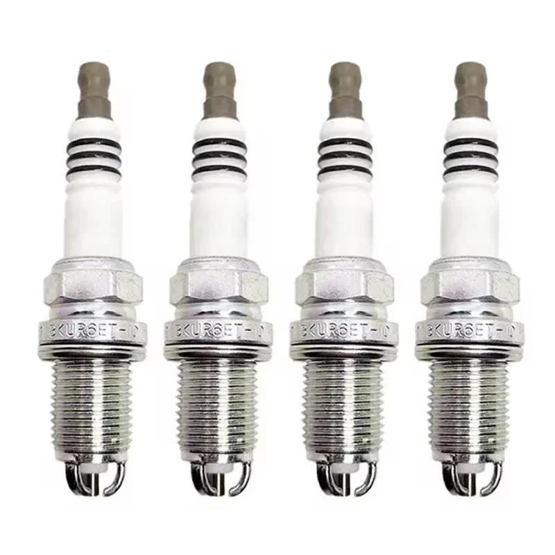 Фото 101000033AA BKUR6ET10 Свеча зажигания для Skoda Superb Volkswagen Sharan Beetle Magotan Golf Audi A4 Seat Leon Ibiza 1.4L 1.8L 2.0 L №3