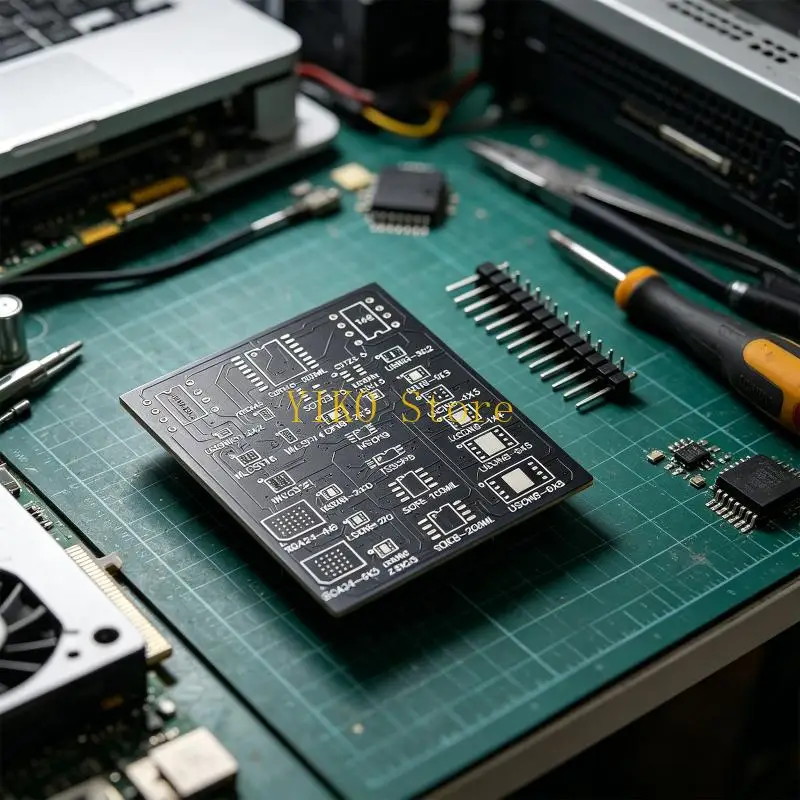 Фото K32C Многофункциональный 25 в 1 для преобразователя DIP8 WLCSP2X2 Тестовый держатель 4X5WSON для чтения и записи чипов BIOS №5