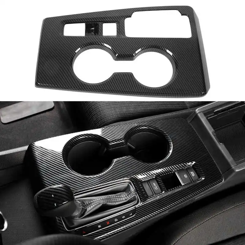 

Gear Shift Panel Trim Carbon Fiber Color ABS Wearproof Stylish Replacement for Civic 11th 2022 silla bebe