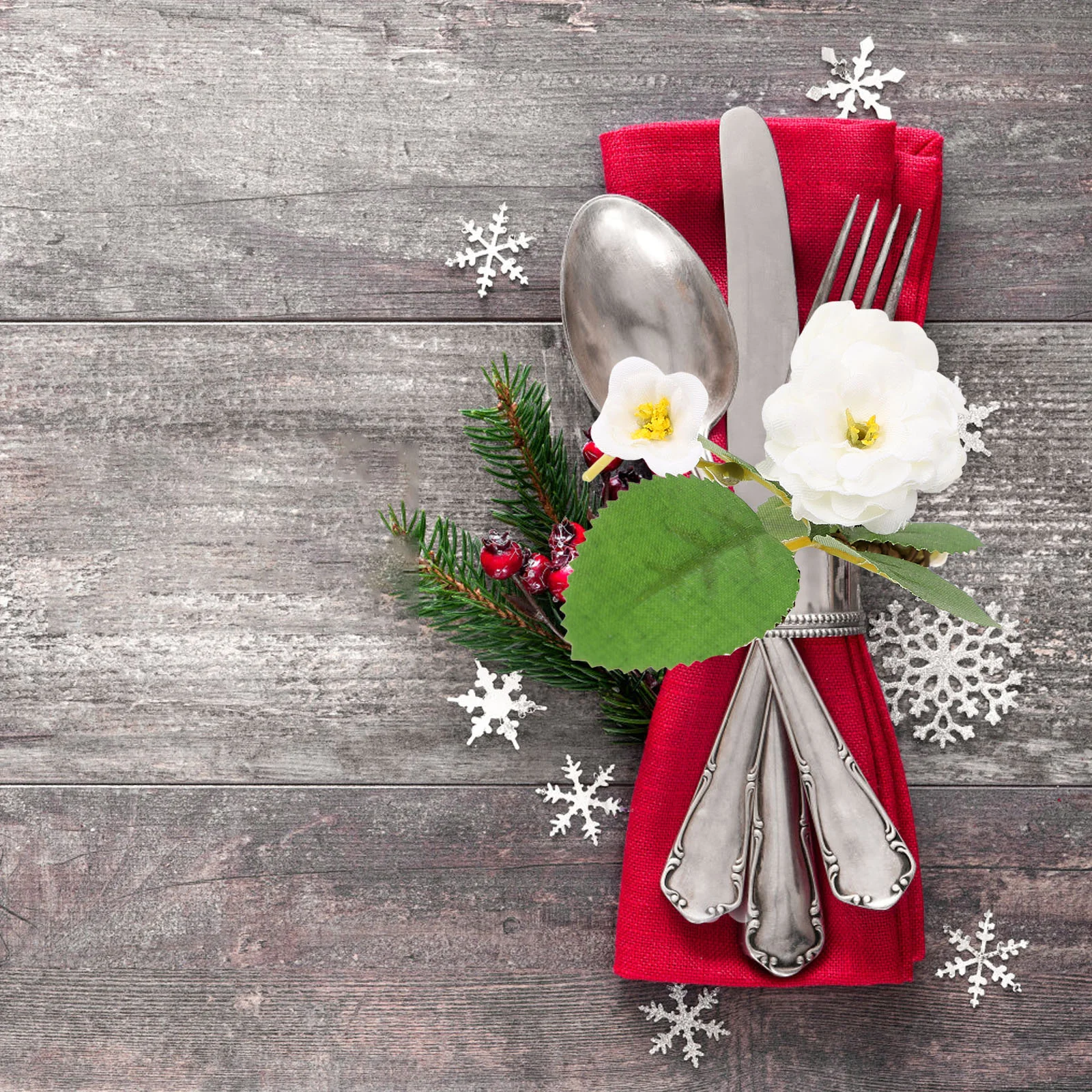 Украшения для дома искусственный цветок пряжка салфеток имитация декоров