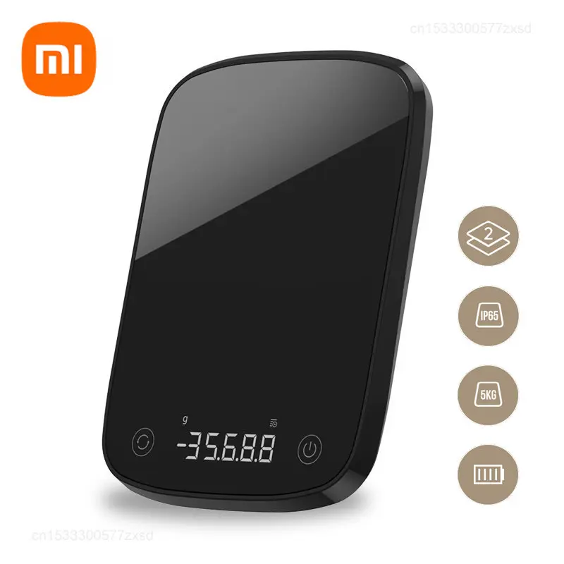 

Xiaomi DUKA ATuMan 0~5kg Digital Electronic Scale ES2 High Precision LED Screen Household Multi-functional Kitchen Food Scale