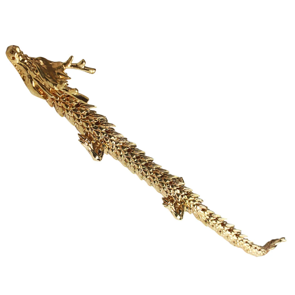 

Dragon Adornment Desktop Decor Chinese Brass Craft Chinese Dragon Decoration Adornmentationative Figurine Sculpture Statue