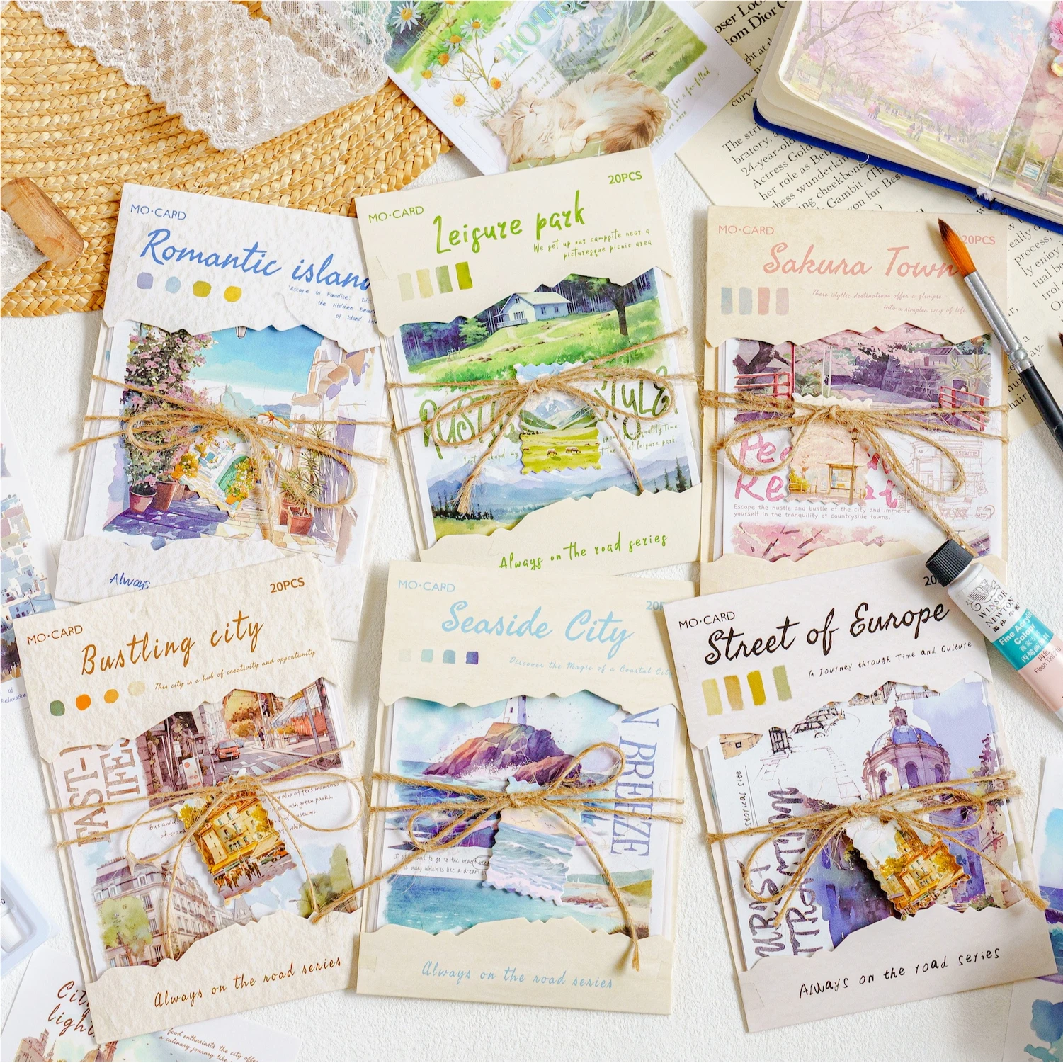 

Блокноты "Always on the road series"