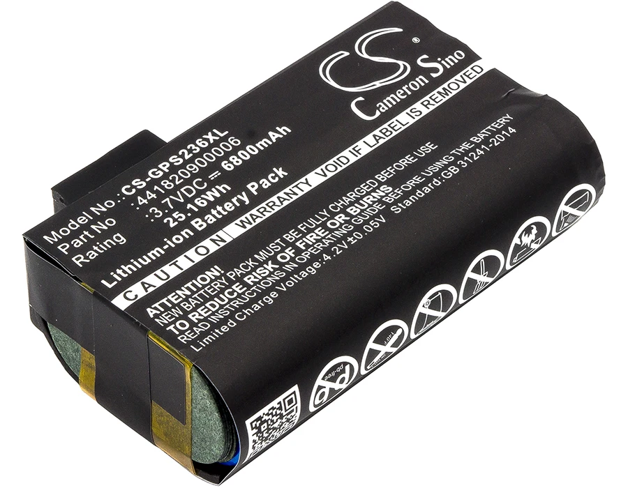 

CS 6800mAh / 25.16Wh battery for Nautiz X7 441820900006