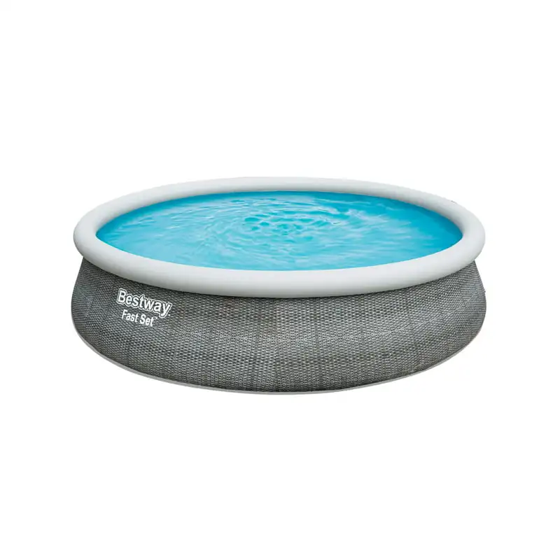 

42" Deep Metal-Walled Above Ground Swimming Pool