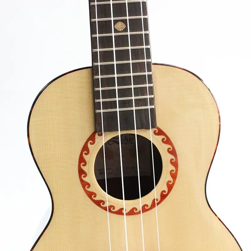 LEHO Высокое качество 23 26-дюймовая гавайская гитара из ели с твердым верхом