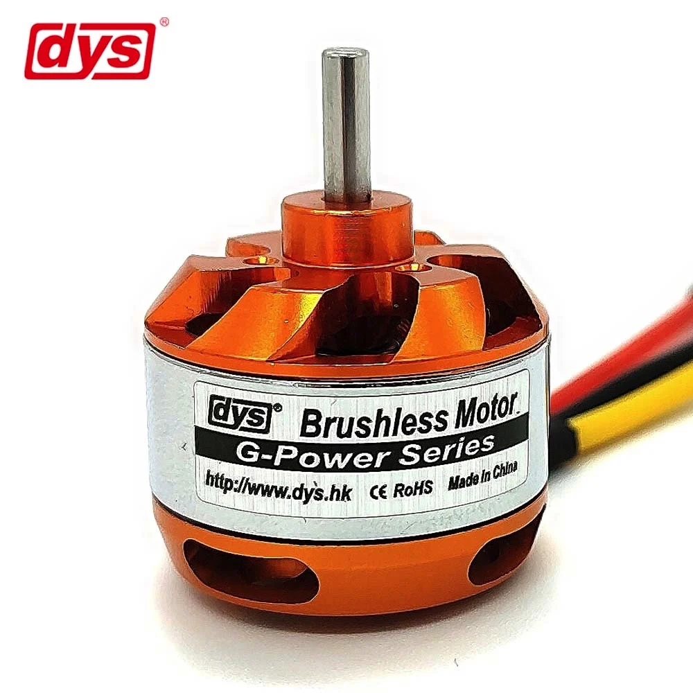 

DYS D2822 Brushless Motor 1100KV 1450KV 1800KV 2600KV 2-3S For RC Aircraft Plane Multi-copter Brushless Outrunner Motor