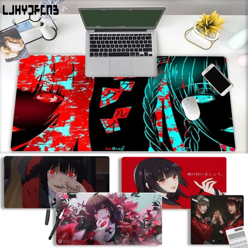 

Japanese Anime Kakegurui Jabami Yumeko Girl Pad Laptop Gaming Mice Mousepad Size For CSGO Game Player Desktop PC Computer Laptop