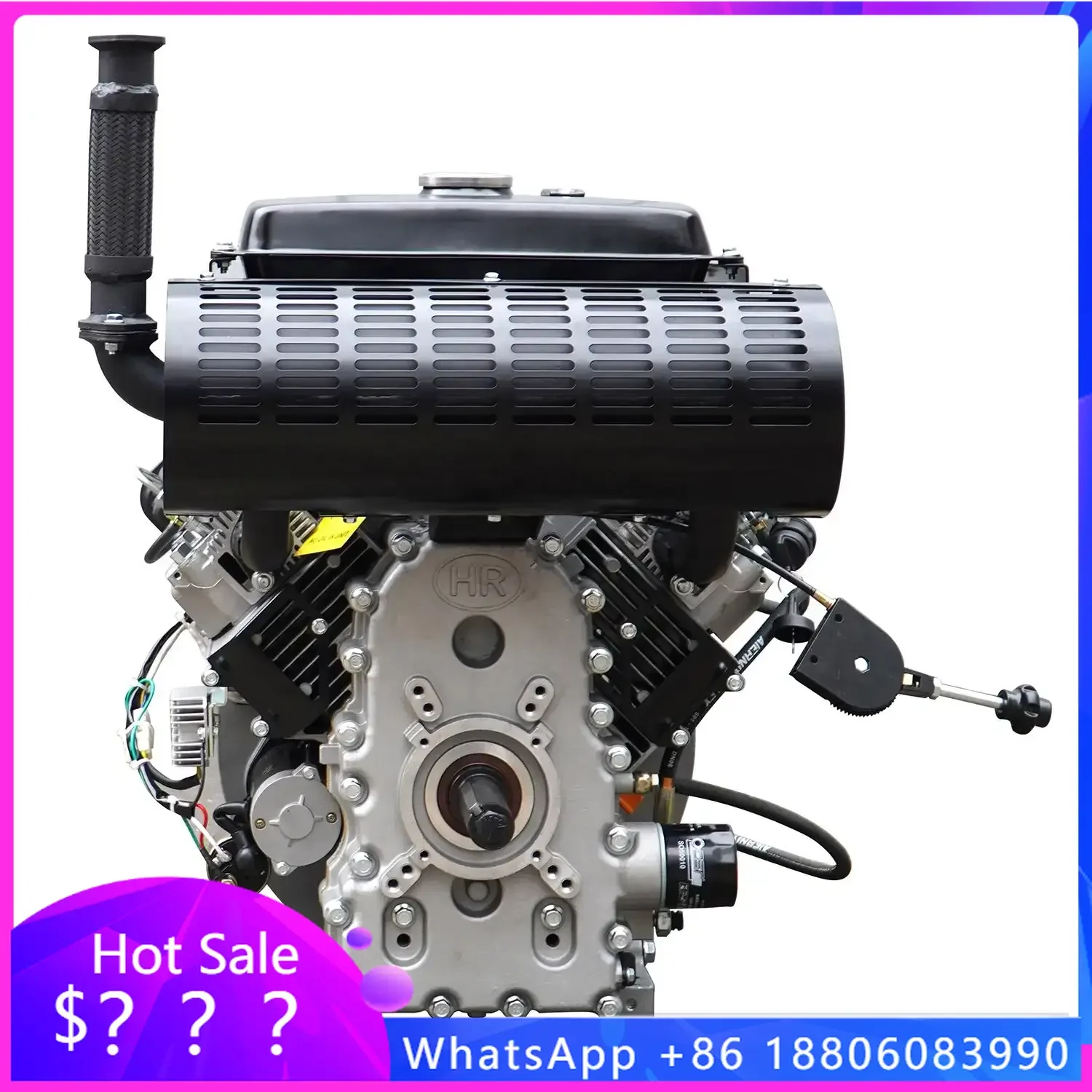 kengarns HR2V98 22KW двухцилиндровый двигатель с воздушным охлаждением die-sel 30h·p