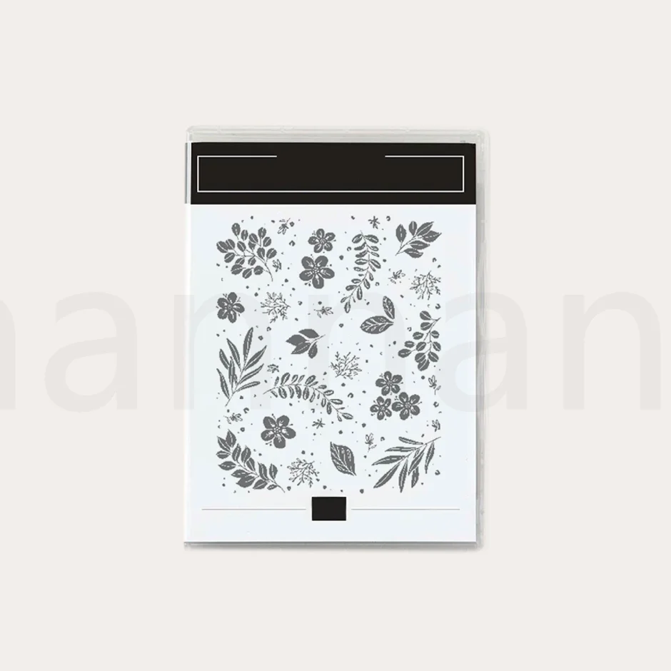 

Pretty Flowers And Leaves New Clear Stamps Making Card Scrapbook Embossed Paper Album Diy Craft Knife Mould 2024 January-April