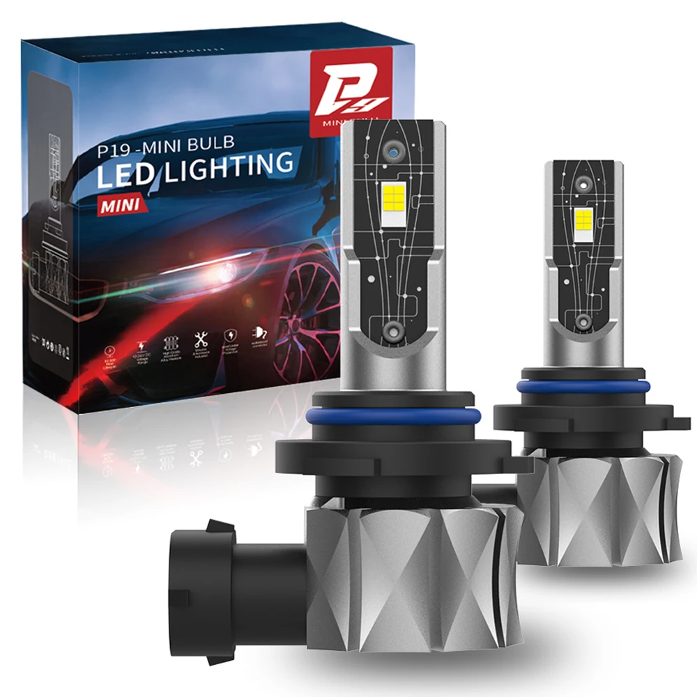 

2pcs CSP H7 LED Headlight Led Light H4 High and Low H1 H8 H9 9005 9006 HB3 HB4 6000K Fog Light Turbo 12V Automatic Led Lamp H11
