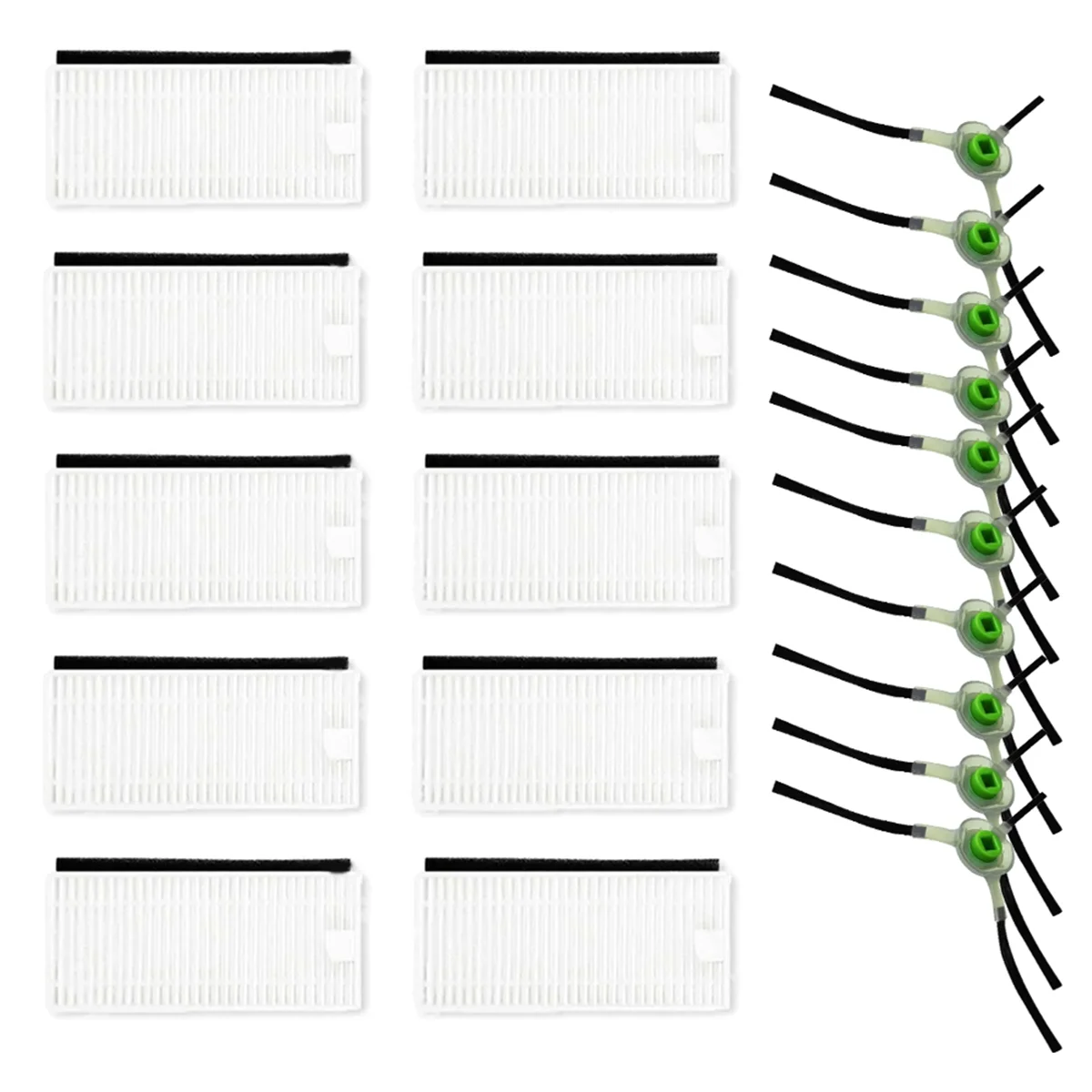 Запасные части для Lefant M201 U180 аксессуары боковая щетка Hepa фильтр