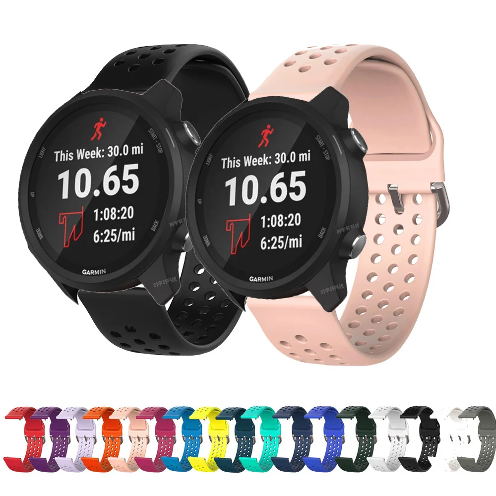 

Ремешок для часов Garmin шнур 2 Plus/шнур SQ, силиконовый браслет для Garmin Vivoactive 3 / Forerunner 245 645 158 55, ремешок