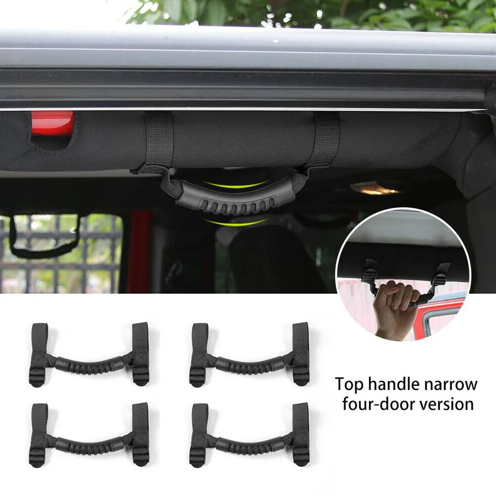 

Top Grip Handle Wide 4pcs For Wrangler CJ YJ TJ JK JK JL Grip Replacement