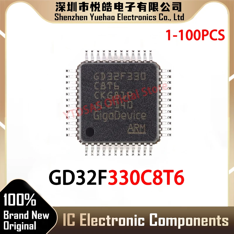 

GD32F330C8T6 GD32F330C8 GD32F330 GD GD32 GD32F IC MCU LQFP-48 Chipset