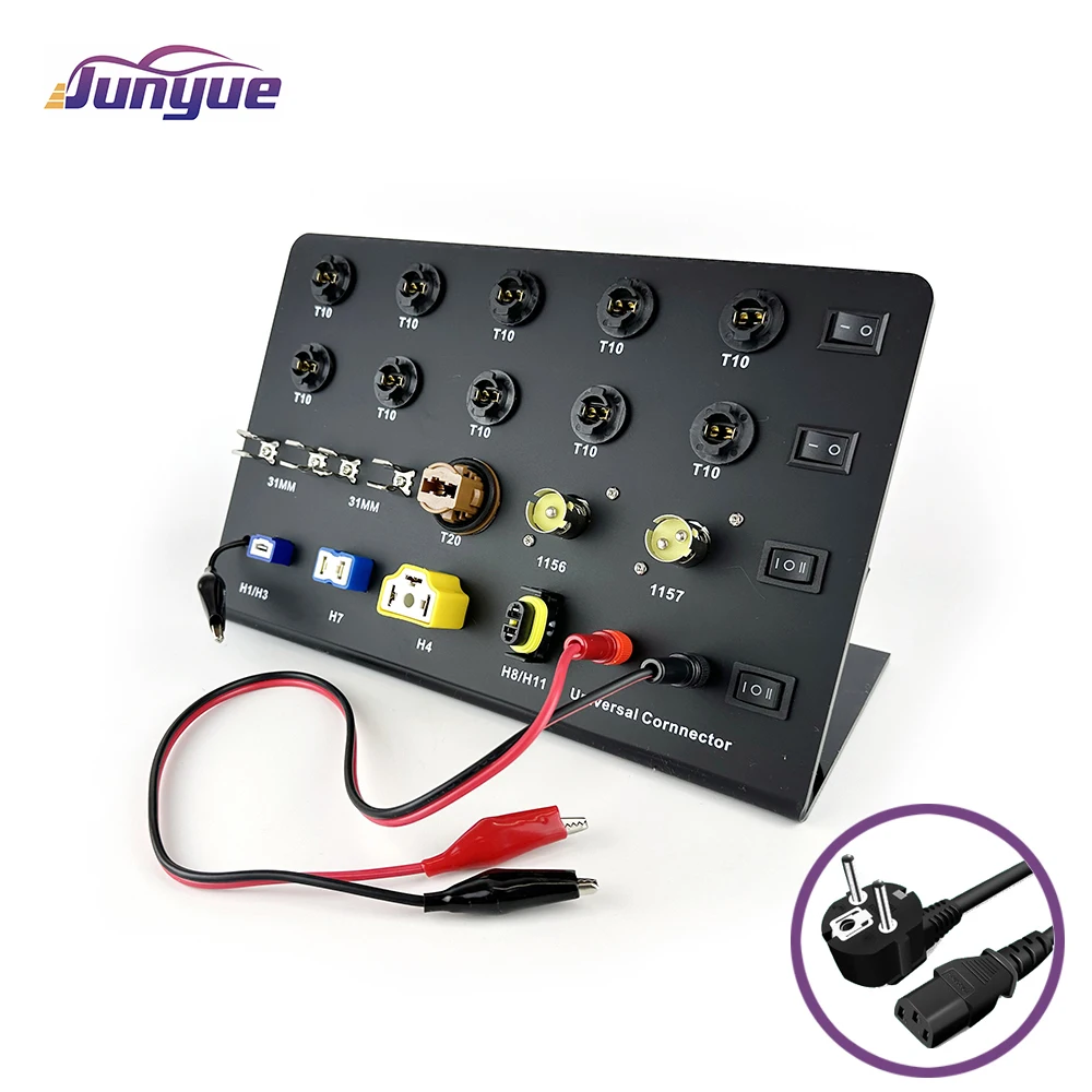 

Плата тестера для автомобильных фар, 110-265 в до 12 В, HID ксеноновая лампа T10 W5W Festoon C5W T20 7443 H1 H3 H7 H4 9005, тестер