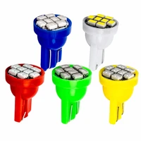 100pcs brake lamp t10 1206 3020 8smd w5w 194 168 192 auto car wedge 8 led smd clearance light bulb lamp styling wholesales