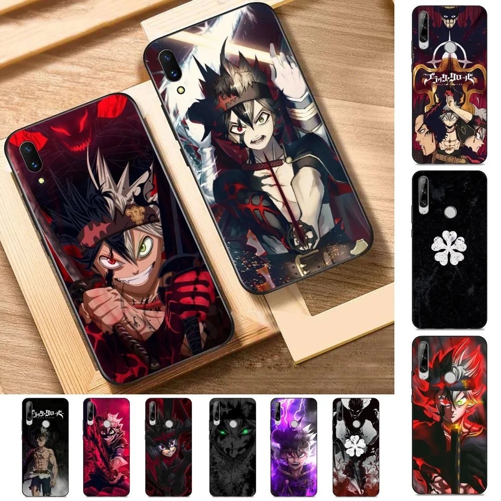 

Black Clover Asta Phone Case For Huawei Y9 6 7 5 Prime Enjoy 7s 7 8 plus 7a 9e 9plus 8E Lite Psmart Shell