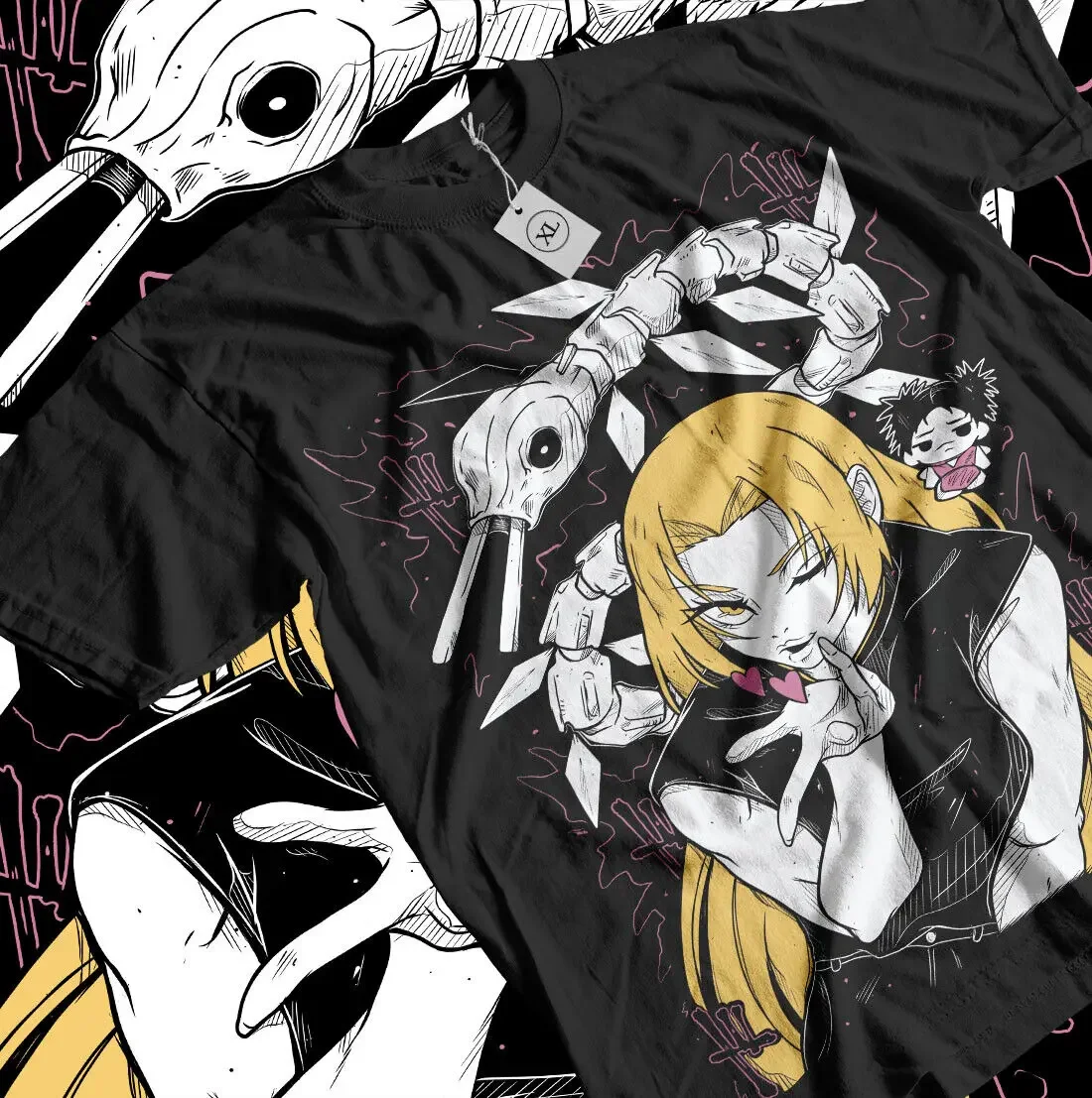 Yuki Tsukumo футболка kenjaku Choso juюютсу кайсен ужас аниме рубашка все размеры