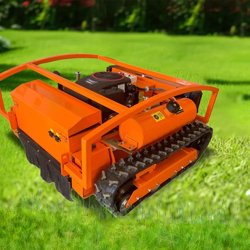Косилка 800 мм газонокосилка с дистанционным управлением вездеходная наклонная