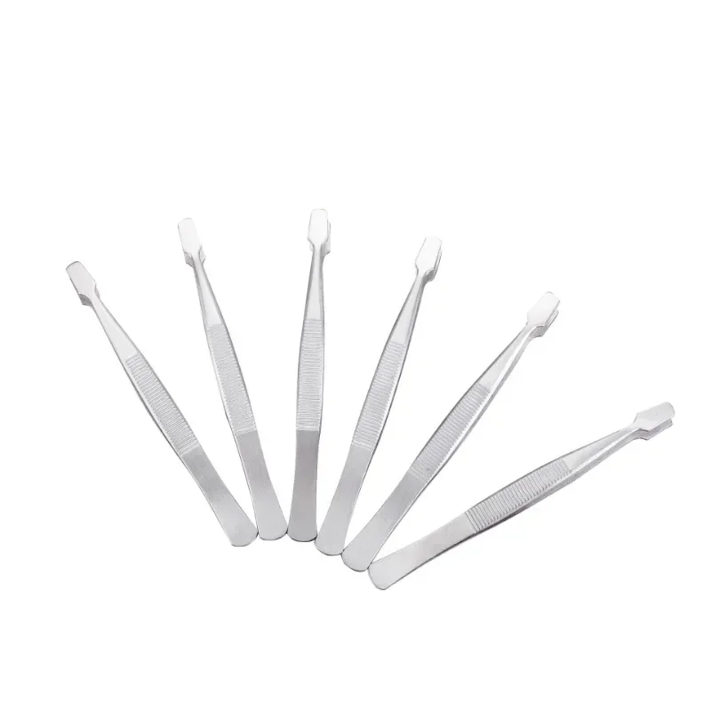 1/2 шт. пинцет для штампов из нержавеющей стали филатели коллекция домашних зажим