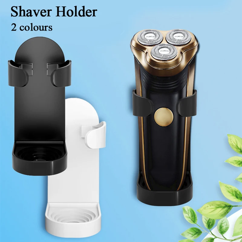 

Electric Shaver Razor Wall-Mounted Holder Traceless Toothbrush Stand Rack Space Saving Storage Holder Bathroom Accessories